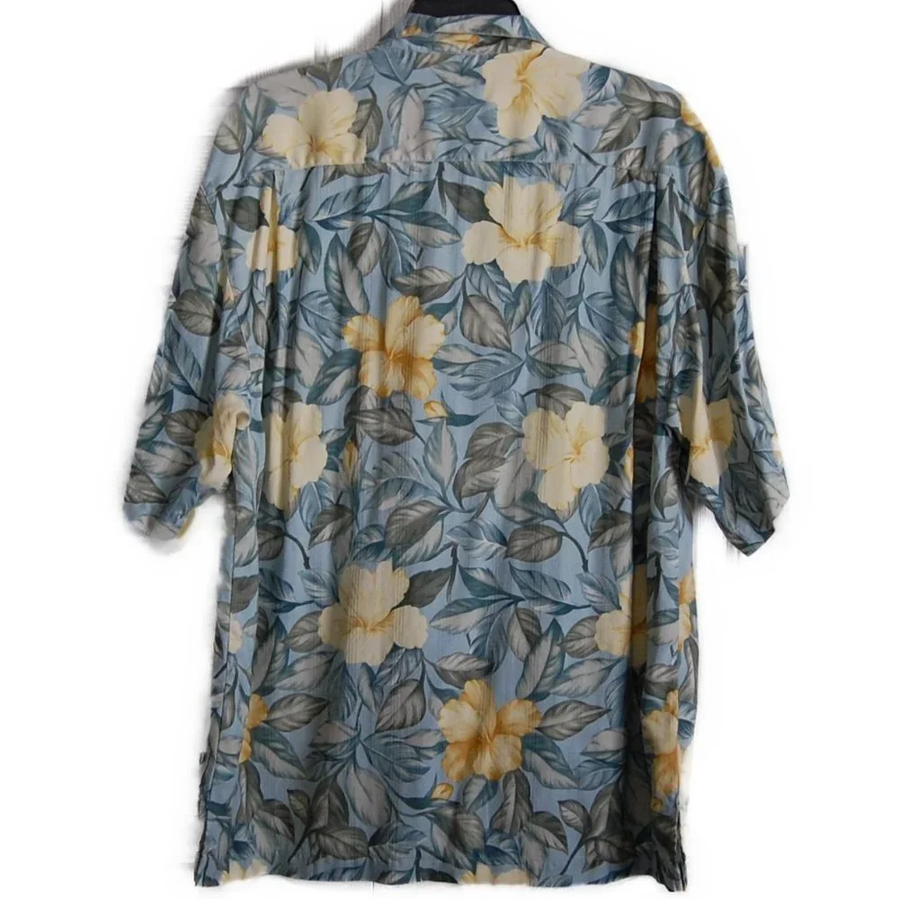 Tommy Bahama Men's Silk Shirt - Size Large - Picture 5 of 5